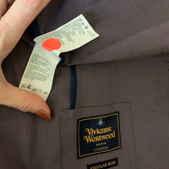Vivienne Westwood MAN Men's Weighted Weave Blazer size 56 - Picture 14 of 16